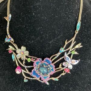Betsey Johnson designer vintage exquisite statement necklace.